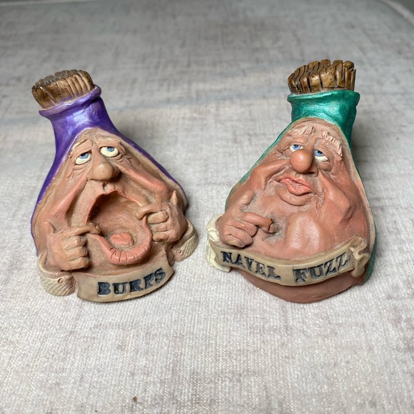 Frumps Accents Funny Vintage Frumps Troll Bottles Burps Naval Fuzz